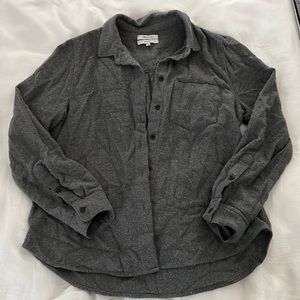 Madewell Shrunken Grey Flannel